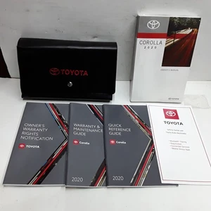 2020 Toyota Corolla Owners Manual 20 - Picture 1 of 1