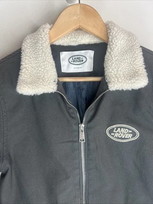 PacSun Kids Heritage Land Rover Sherpa Jacket Full Zip Unisex Size L 10 - Image 1 of 4