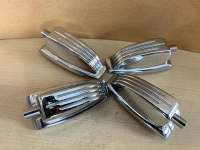 Lot of 4 LUDWIG Large Classic LUG CASING Parts Tom Bass Drum 90s Vtg Extra THICK - Image 1 of 4