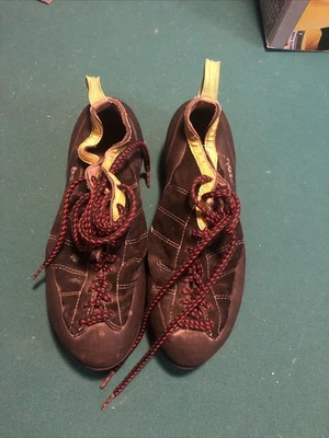 Boreal Aces Black Green Lucky Charm Climbing Shoes Men's US Size?? - Image 1 of 4