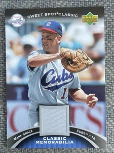 Upper Deck Sweet Spot Classic 2007 - Gioco usato Mark Grace #CM-MG (MEM) Cubs - Foto 1 di 2