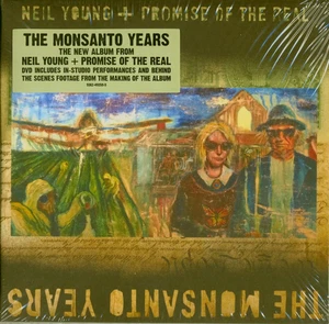 Neil Young+Promise of Real:The Monsanto Years(2-disc CD&DVD)+Sticker~NEW/SEALED! - Picture 1 of 1