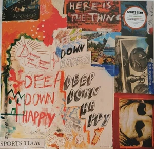 Sports Team – Deep Down Happy [New & Sealed] 12" Orange Vinyl - Picture 1 of 1