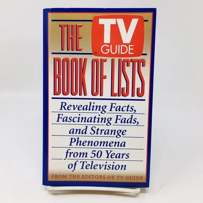 The TV Guide Book of Lists Revealing Facts Fascinating Fads Strange Phenomena Foto 1 de 4