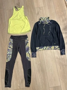 Maaji Athletic 3-teiliges Set Damen M/L Leggings Tank und Jacke Sport Athleisure - Bild 1 von 10
