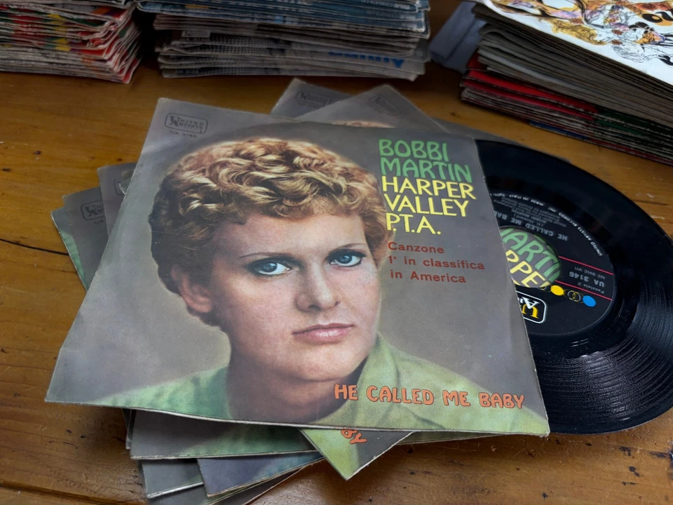 7"  ITALY  1968 Bobbi Martin – Harper Valley P.T.A. - Image 1 of 1