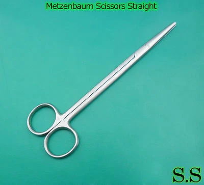 10 Tijeras METZENBAUM 7" Rectas Quirúrgicas Económicas Foto 1 de 3