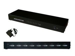 DVI SPLITTER 8 PORT DVID - Duplizieren Sie das 8-fache Bild einer rackfähigen DVI-D-Quelle - Bild 1 von 1