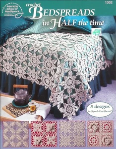 Crochet Bedspread in Half the Time by American School of Needlework - Picture 1 of 1