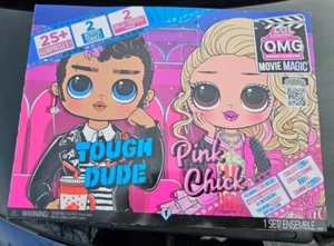 LOL OMG Movie Magic Twin Pack - Pink Chick & Tough Dude brandneu in Verpackung - Bild 1 von 4