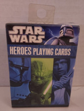 STAR WARS "HEROES" PLAYING CARDS ~ 2011 ~ Cartamundi ~ SEALED NEW
