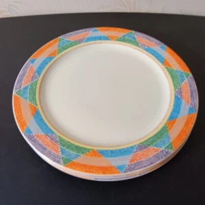 Set Of 3 Mikasa Ultima Petit Point 10 3/4" Dinner Plates - Picture 1 of 6