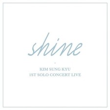 Infinite Kim Sung Kyu-[Shine] 1st Solo Concert Live CD+Poster(On)+Book+Card