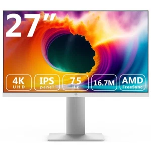 Z-EDGE 27" 4K 3840 x 2160 UHD 75 Hz IPS Monitor, Frameless, FreeSync, HDMI + DP - Picture 1 of 10