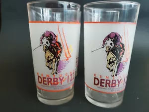 1996 Kentucky Derby Mint Julip Brille Churchill Downs Louisville Set (4) - Bild 1 von 4
