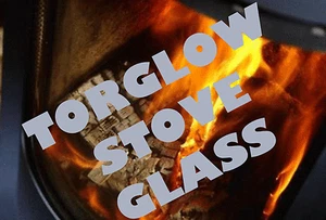 TORGLOW TREND REPLACEMENT STOVE GLASS - MADE TO MEASURE SCHOTT ROBAX STOVE GLASS - Picture 1 of 5