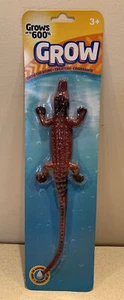 Grow Creatures Brown Alligator Toy Grows Up To 600% In Water.  NEW - Picture 1 of 4