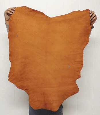 ACORN Buckskin Leather Hide for Native Crafts Clothing Pipe Flute Bags Laces - Image 1 of 2
