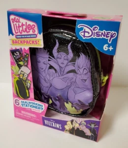 Real Littles Disney Villains Backpack. Glow in the Dark. Maleficent. Ursula - Picture 1 of 3