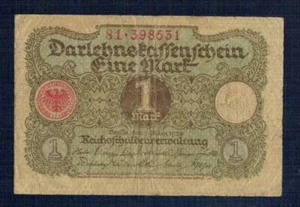 DEUTSCHLAND - Leihgabe 1 Mark 1920 DEUTSCHES REICH Very Fine - Gian 2 - Bild 1 von 2