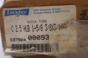LOVEJOY 697904 QUICK TURN STOCK #B-856 - Picture 1 of 1