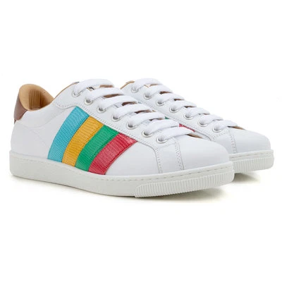 DSQUARED² SANTA MONICA €388 Men UOMO Shoes Herrenschuhe Scarpe sneakers 100%AUT - Immagine 1 di 4