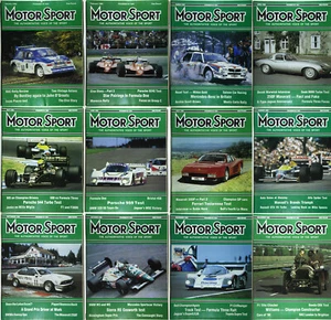 Motor Sport Magazine 1986.  Choice of issues available - Picture 1 of 25