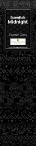 Wilmington Essential Gems Blender Midnight - (24) 2.5" Quilting Fabric Strips - Picture 1 of 1
