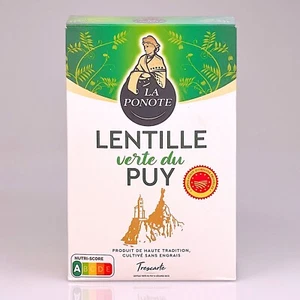 Lentilles Vertes du Puy AOP Grüne Puy-Linsen DOP 500 g - Trescarte - Bild 1 von 1