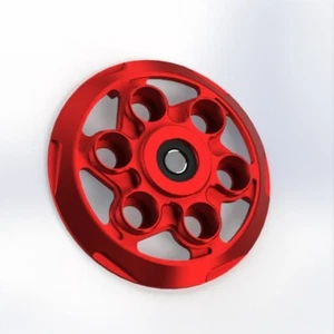 Piattello spingidisco rosso per frizione a secco Ducati - Zdjęcie 1 z 4