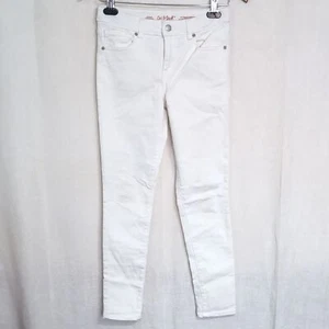 Cat & Jack White Ultimate Stretch Skinny Jeans Size 14 - Picture 1 of 4