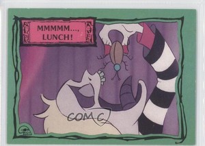 1990 Dart Beetlejuice Cartoon Mmmmm… Lunch! #26 0b6