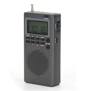 2X(Tragbarer FM AM Radio Wecker Sleep Timer Digitalradio Großartig3228 - Bild 1 von 7