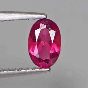0.50 Cts Natural Rubelite Oval Cut Pink Color Loose Gemstones - Picture 1 of 5
