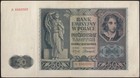 Currency Poland 1941 Germany WW2 War Era Occupation 50 Zloty Circulated Worn