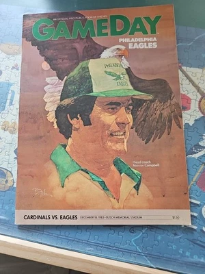 St. Louis Cardinals vs Philadelphia Eagles GameDay Busch Stadium Dec. 18 1983 - Image 1 of 4