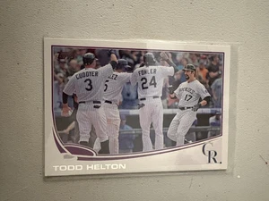 2013 Topps Todd Helton base card #532 Colorado Rockies 1.00 Shipping - Picture 1 of 2
