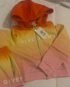 Givenchy NWT Girls Ombré Hoodie Size 8 - Picture 1 of 13