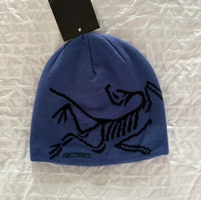 Arc'teryx Gorro Cabeza de Pájaro Toque - Lana Tejido Lavanda Púrpura Sombrero para Invierno-NUEVO CON ETIQUETAS Foto 1 de 4
