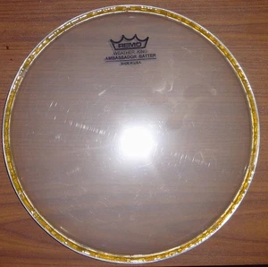 Remo Ambassador Clear Head 8 Zoll #BA-0308.  Neuer alter Laden-Lagerbestand. OHNE Box. - Bild 1 von 2