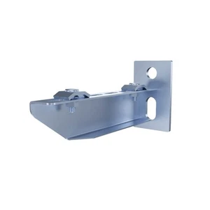 Electro Zinc Plated Wire Mesh Cable Tray bracket, T-shaped, Wall Mount, 150mm , - Photo 1/4