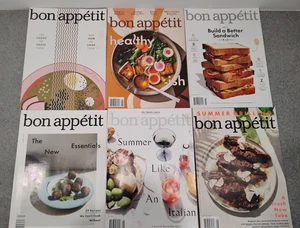 Bon Appetit Magazine Lot of Six Issues From 2018, Five in Flawless Condition! - Picture 1 of 8
