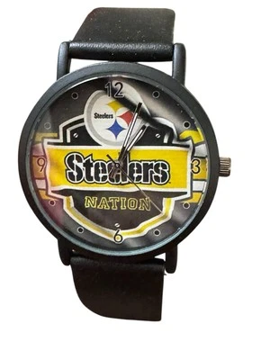 Reloj de cuarzo negro Spirit para hombre - NFL - Pittsburgh Steelers Foto 1 de 4