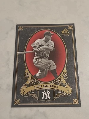 2007 SP Legendary Cuts- Lou Gehrig #53 YANKEES — 第 1/2 张图片