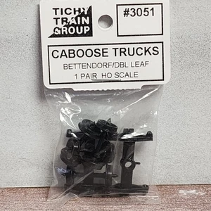 Tichy Train 3051 Model Railroad Bettendorf Double Leaf - Caboose Trucks 1 Pr - Picture 1 of 3