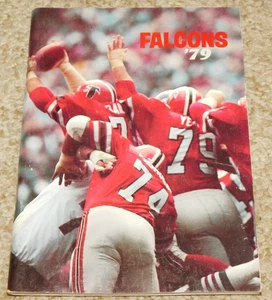 Guía de medios del equipo de fútbol americano de la NFL Atlanta Falcons 1979 de colección - Imagen 1 de 1