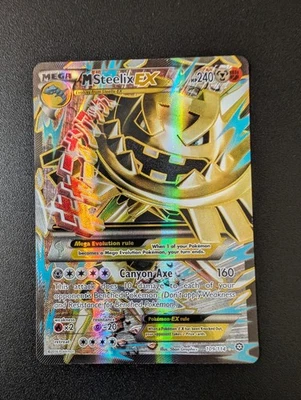 Steelix EX 109/114 Mega M Card 2016 Pokemon TCG XY Steam Siege - Image 1 of 2
