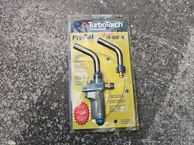 TurboTorch TX-500 Torch Swirl Kit SELF Lighting MAP-PRO-PROPANE - Image 1 of 4