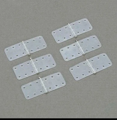 DU-BRO SMALL NYLON HINGES ( PACKAGE OF 6 )( CAT. # 118 ) - Image 1 of 3