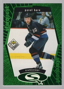 * 1998-99 UD Choice - StarQuest Green #SQ02 - PAVEL BURE - Picture 1 of 2